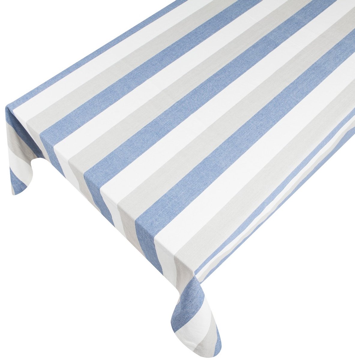 Classic Stripe Tafelkleed Textiel true navy 140x250cm