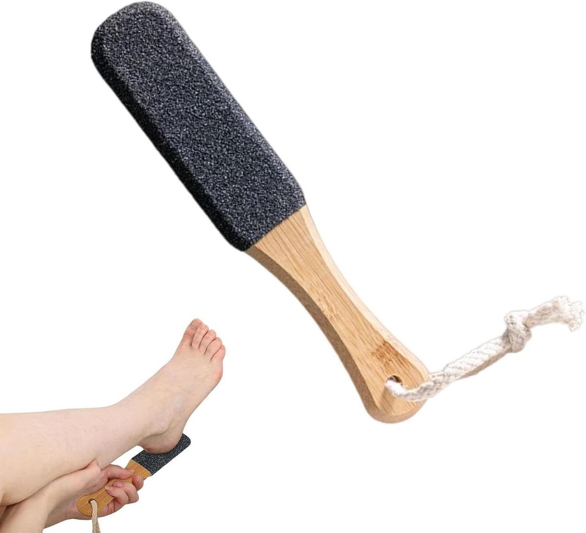 Voetvijl - Voeten Vijlen - Huid Verzorgen - Houten Handvat - 22 cm - Niet gespecificeerd