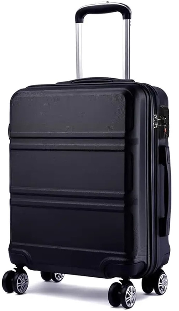 KONO Reiskoffer - koffer M - TSA slot - cijfercombi - lichtgewicht - reiskoffer - Hardcase koffer - Reiskoffer met wielen - Reiskoffer 100 liter