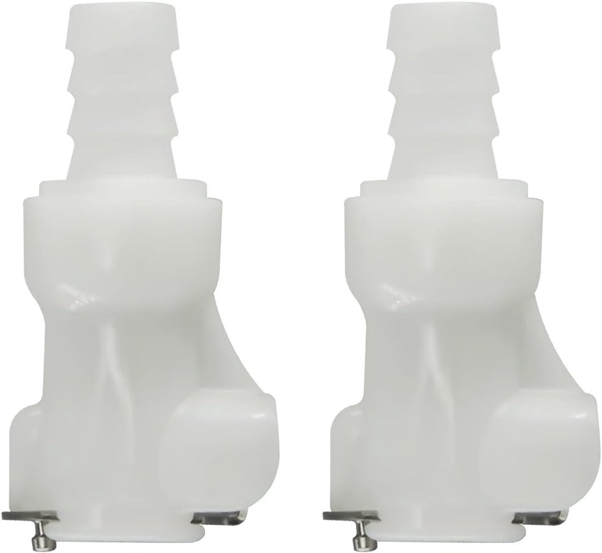SnelShoppen - 2PCS 1/4" 3/8" 5/16" Plastic Snelkoppelingen, Mannelijke en Vrouwelijke Slangkoppelingen voor Tuin, Camping en Keuken