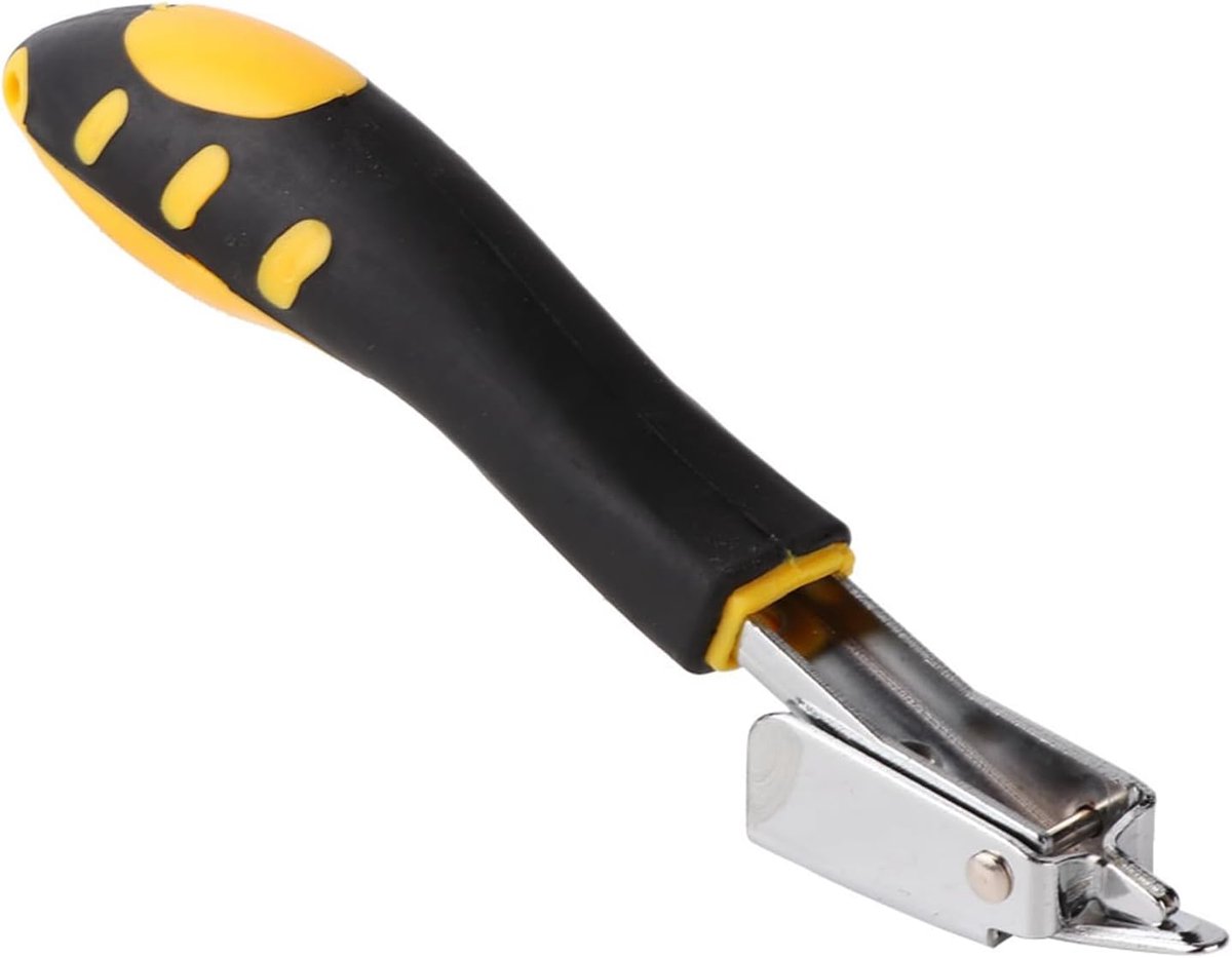 SnelShoppen - Staple Remover - Robuuste Nietjesverwijderaar met Rubber Handvat - Ergonomisch Ontwerp voor Comfortabel Gebruik - Verwijdert Diepgelegen