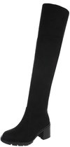 Cuissarde - talon carré - femmes Pointure : 37