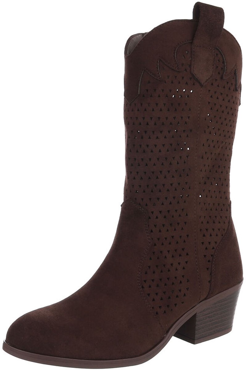 Enkellaars - western look - dames Mt:40