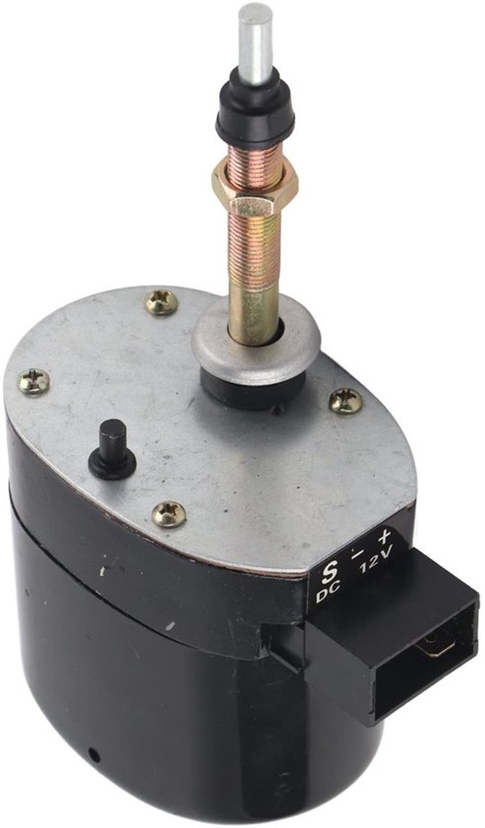 Ruitenwissermotor 12V - Metalen Motor - Universeel Accessoire - Eenvoudige Installatie - Professioneel Ontwerp - Directe Vervanging - Wissermotor