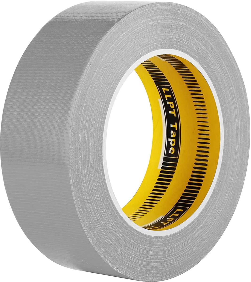 SnelShoppen - LLPT Lijmtape, Geweven Tape, Premium Kwaliteit, 40mm x 30m x 0.28mm, Eenvoudig Te Scheuren, Sterke Lijm, Geschikt voor Diverse Materiale
