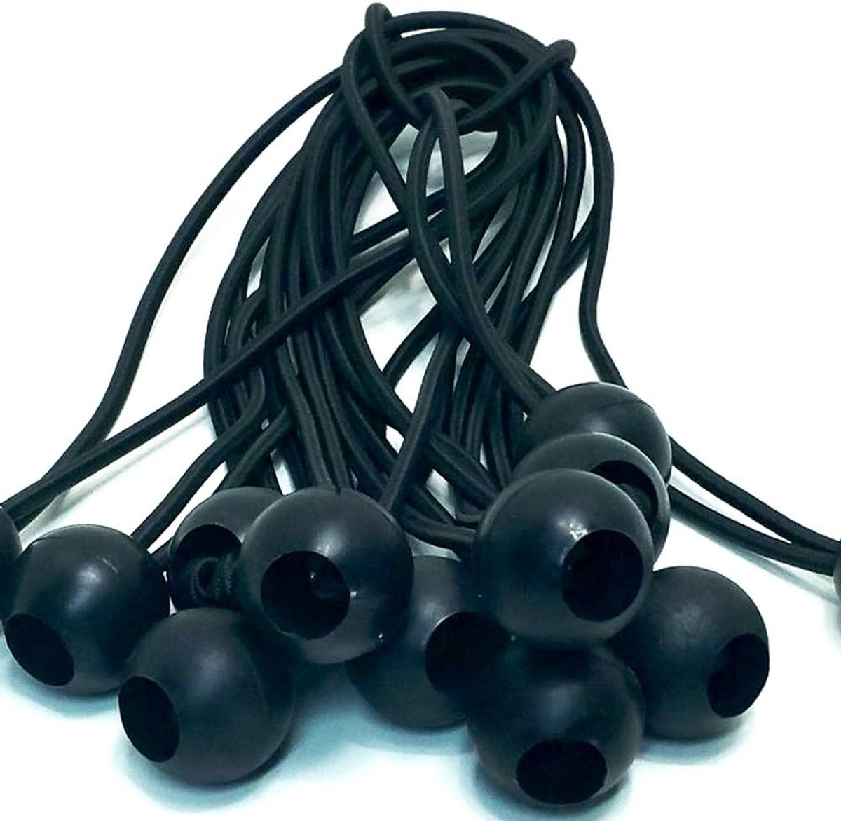 SnelShoppen - Vervangingsspanrubbers 10 stuks 18,5 cm Spann Rubberhouder voor Tent en Paviljoen - Ideaal voor Camping en Tuin