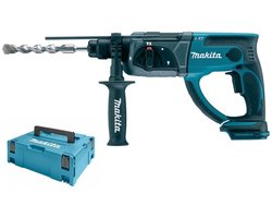 Top 10 beste boorhamers 2026: Makita DHR202ZJ 18V combihamer in Mbox