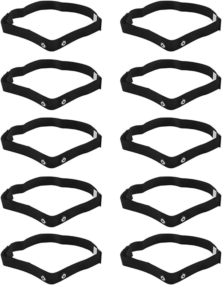 Borstriem Hartslagmeter - Hartslagband Sport - Sporten Meten - Realtime Data - 90-130 cm - Zwart