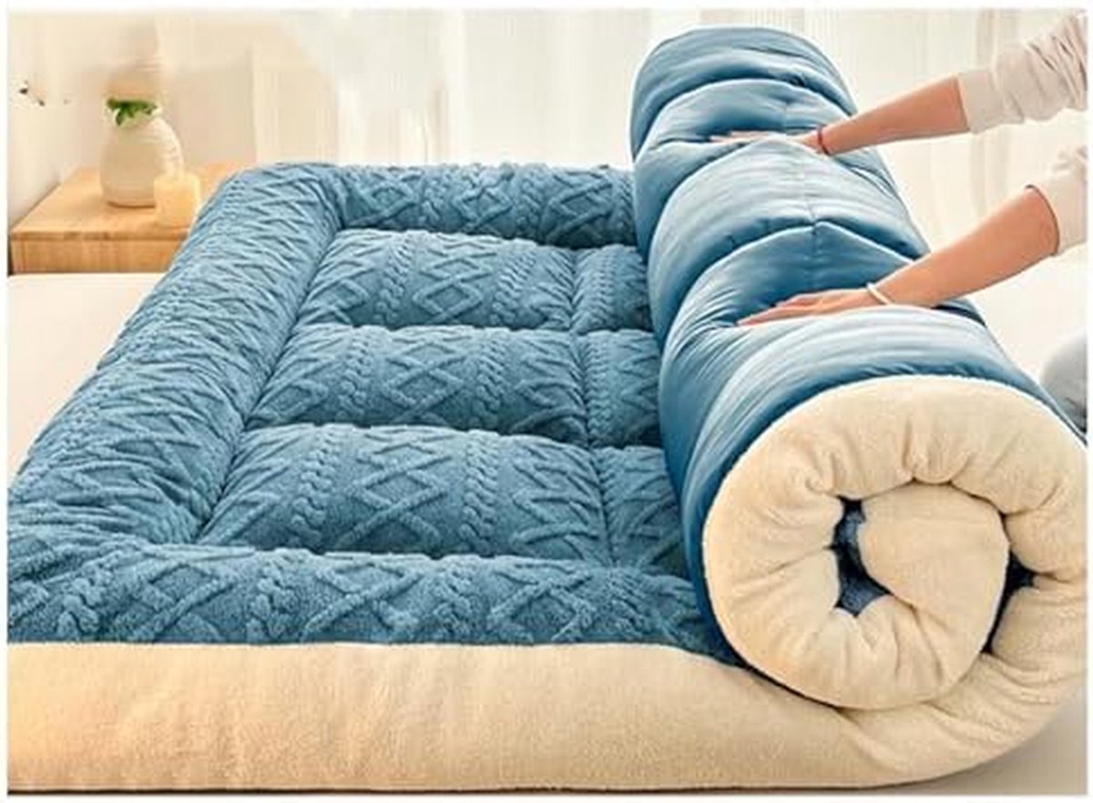 Japanse Futonmatras - Oprolbare Slaapmat - Comfortabel Slapen - Zacht en Ondersteunend - Niet Gespecificeerd - Niet Gespecificeerd