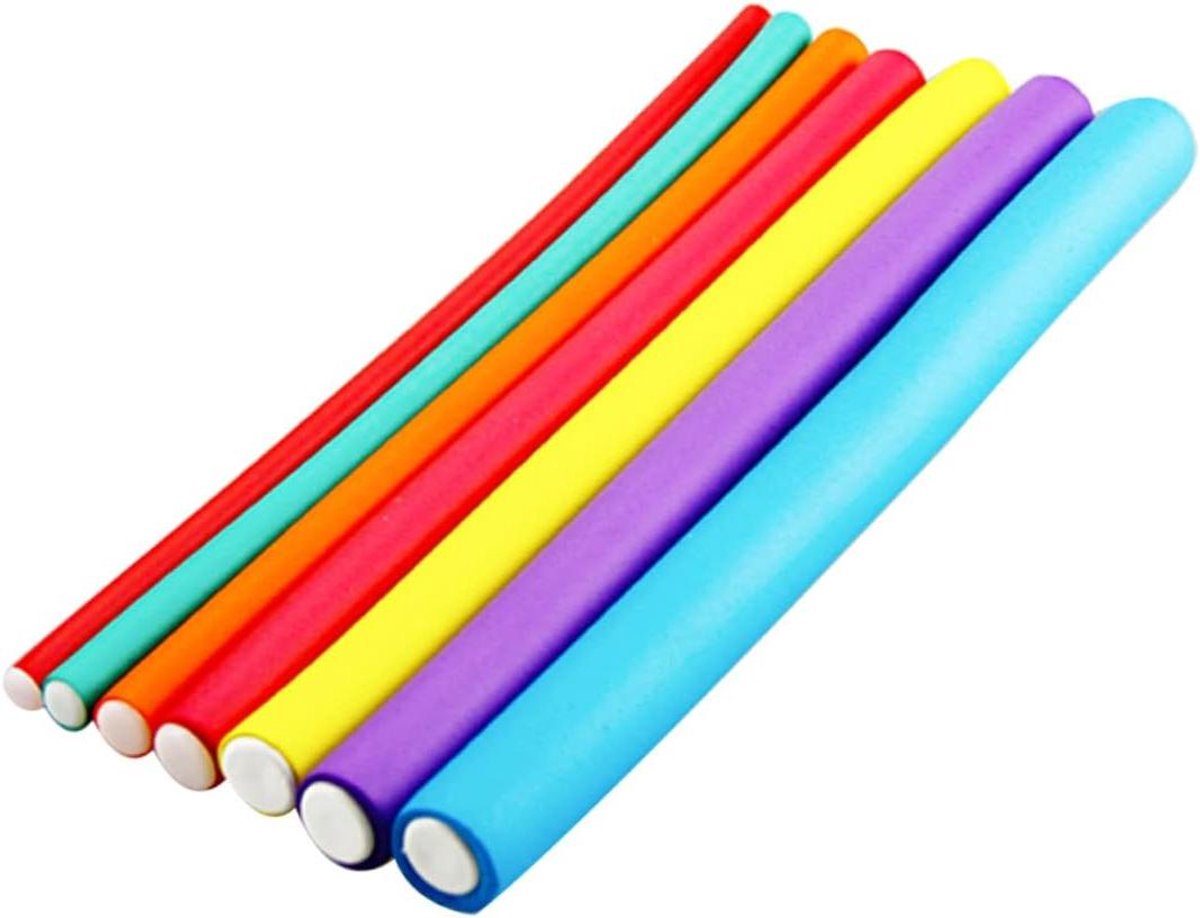 Haarstylingrollers - Krulspelden Schuimrollers - Haar Krullen - Zonder Hitte - 20 stuks - Willekeurig