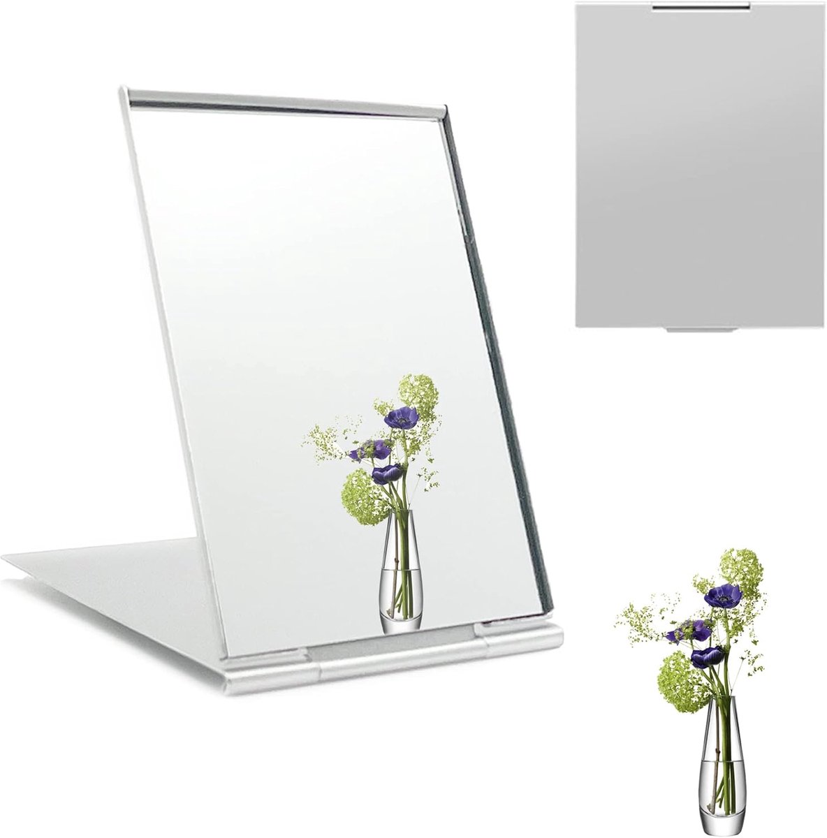 laeeyin Reisspiegel Zakspiegel Kleine Cosmetische Spiegel Handspiegel