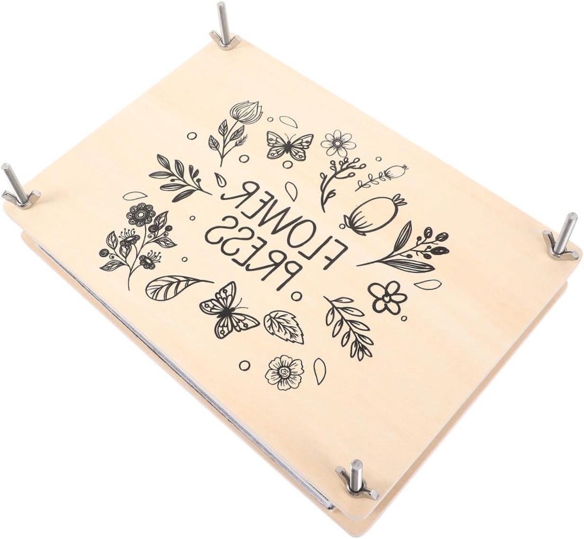 Bloemenpers Gereedschap - Planten Persmap - Bloemen Drogen - Dubbellaags Persbord - 30 x 21 x 0.5 cm - Niet gespecificeerd