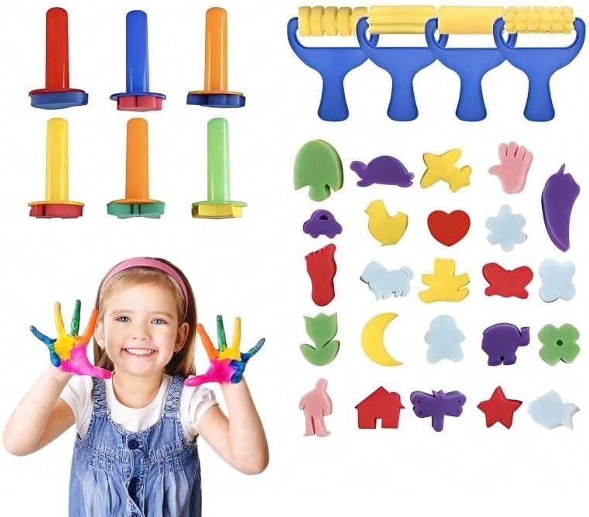 Schilderkwasten voor kinderen