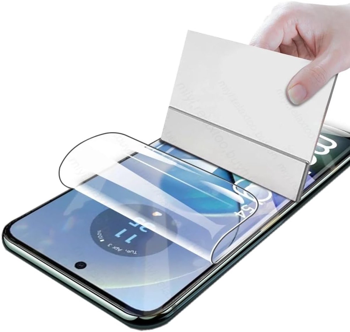 2pcs Hydrogel Film voor Motorola Moto G86 / G86 Power 5G 6.67" | Flexibele HD-heldere schermbeschermer van hoge gevoeligheid ontploffingsbewijsvingerafdrukken ontgrendelt hydraulische film