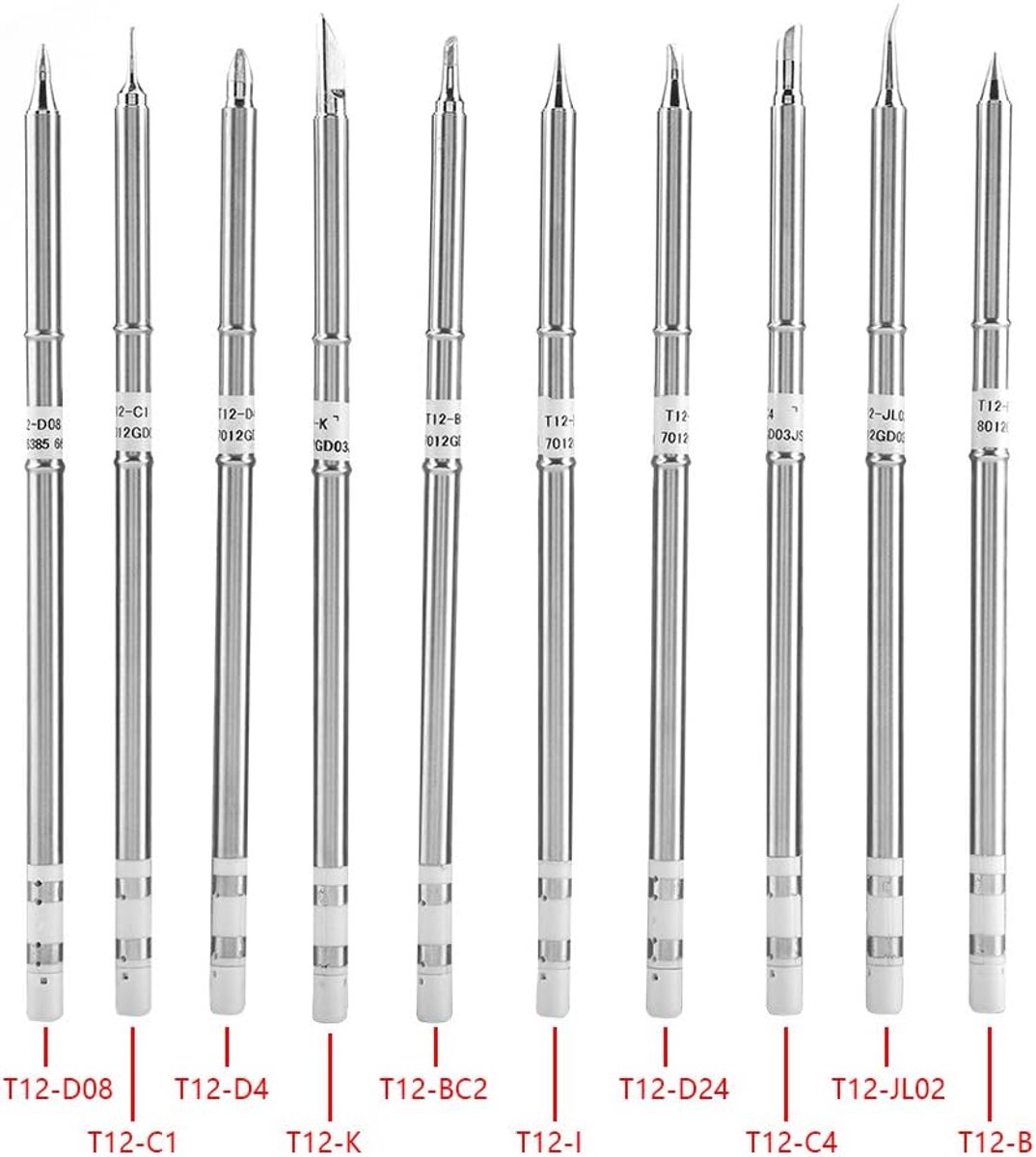 Solder Iron Tips T12 Serie soldeerbout tips lasgereedschap vervanging