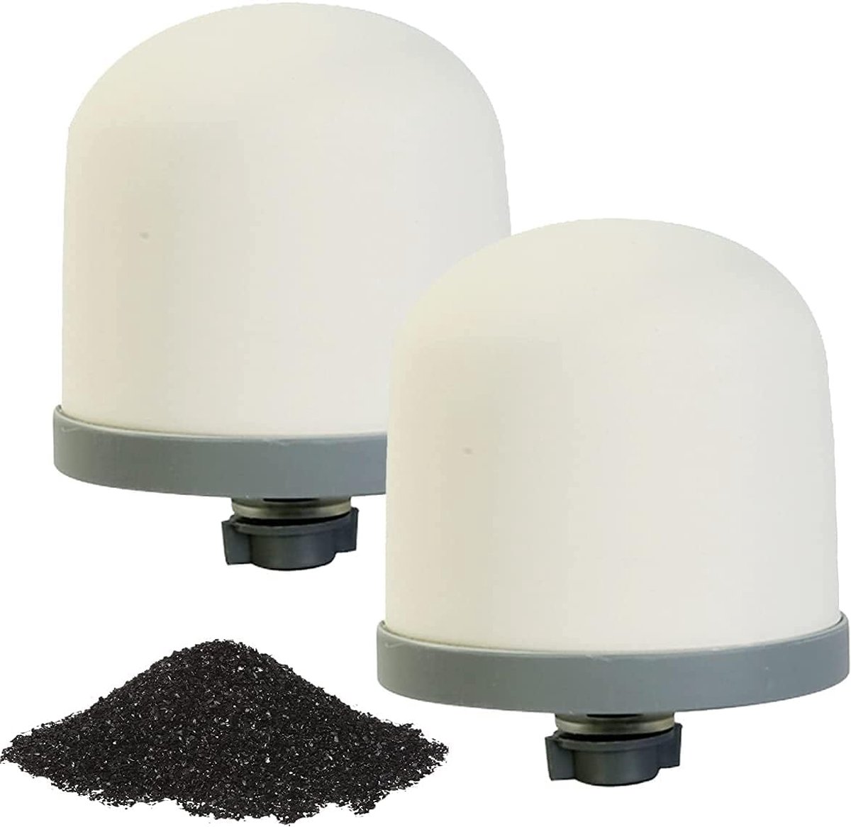 Keramische koepel waterfilter met kokosnootschaal-actieve