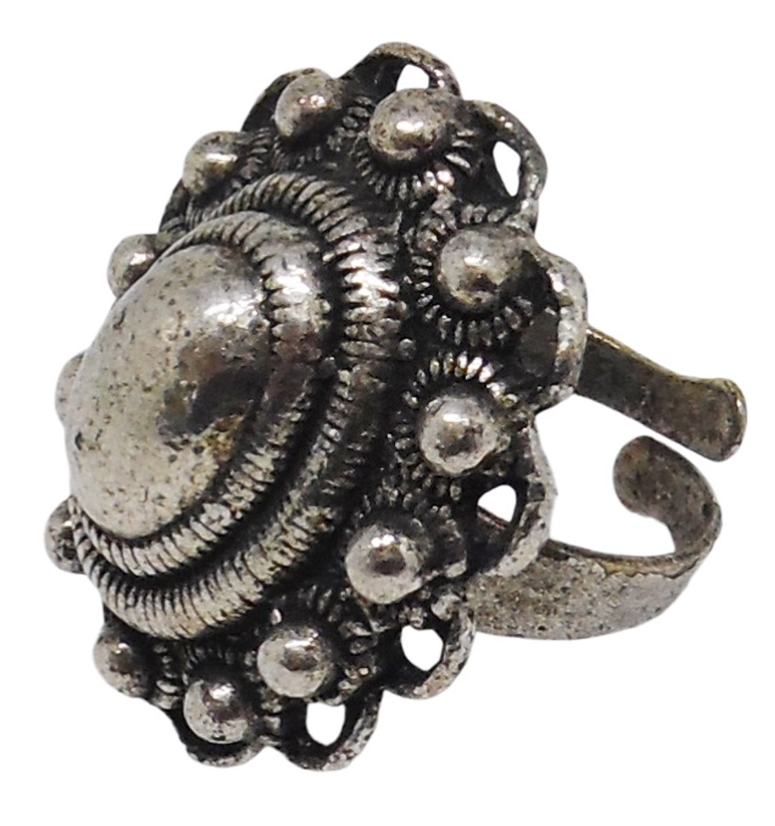 Zeeuws Meisje - Zeeuwse knop ring ovaal groot