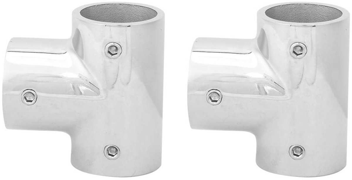 Pijpfitting 3-weg pijpfitting 90° graden 316 roestvrij staal 25mm 1" 90 graden T-stuk rechterzijpijp
