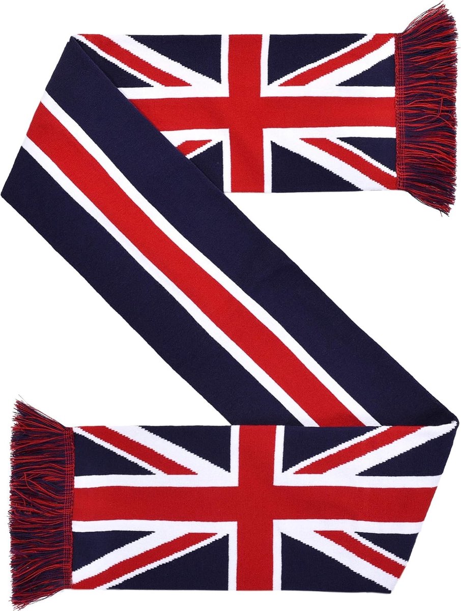 Union Jack Uk Verenigd Koninkrijk vlag Hd gebreide sjaal
