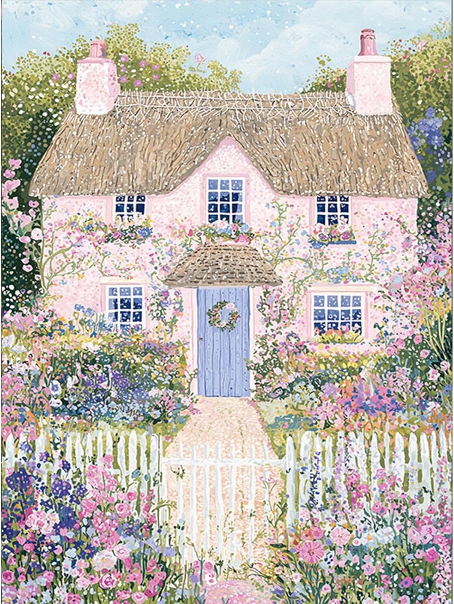 Huis Diamond Painting Kits, 5D Diamond Art Painting Kits voor