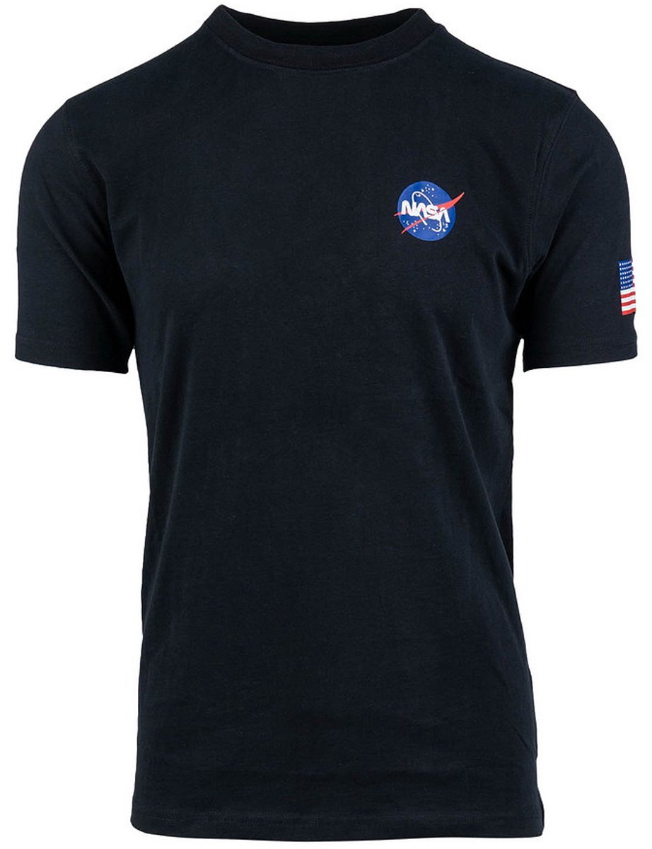 T-shirt NASA Zwart M