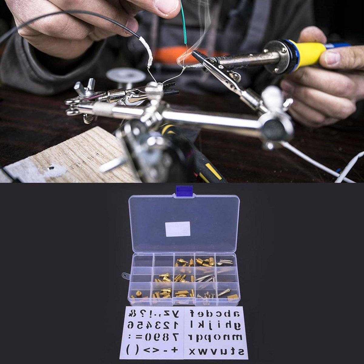 Houtgestookte Pentips - Pyrografie Set - Houtbewerking - Messing Constructie - 53 Stuks - Niet gespecificeerd
