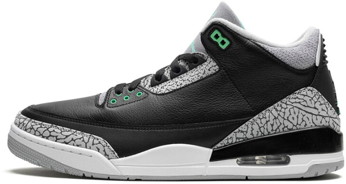 Jordan 3 Retro Green Glow