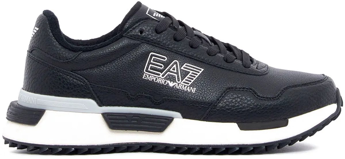Ea7 Emporio Armani Vintage Running Pu Schoenen Zwart EU 40