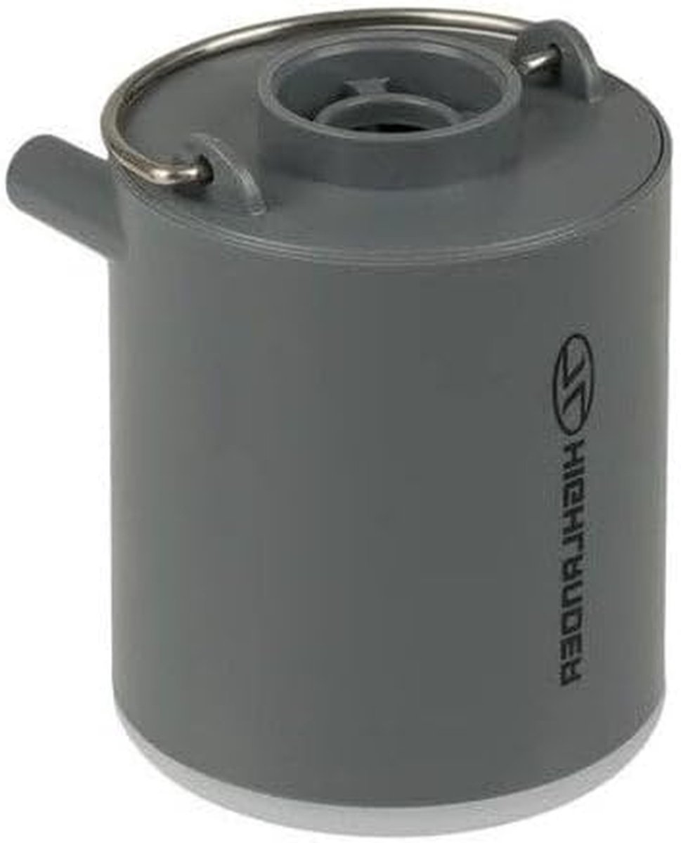Kampeerpomp - Luchtpomp Elektrische pomp - Matten Opblazen - Compact en Lichtgewicht - 100 g - Grijs