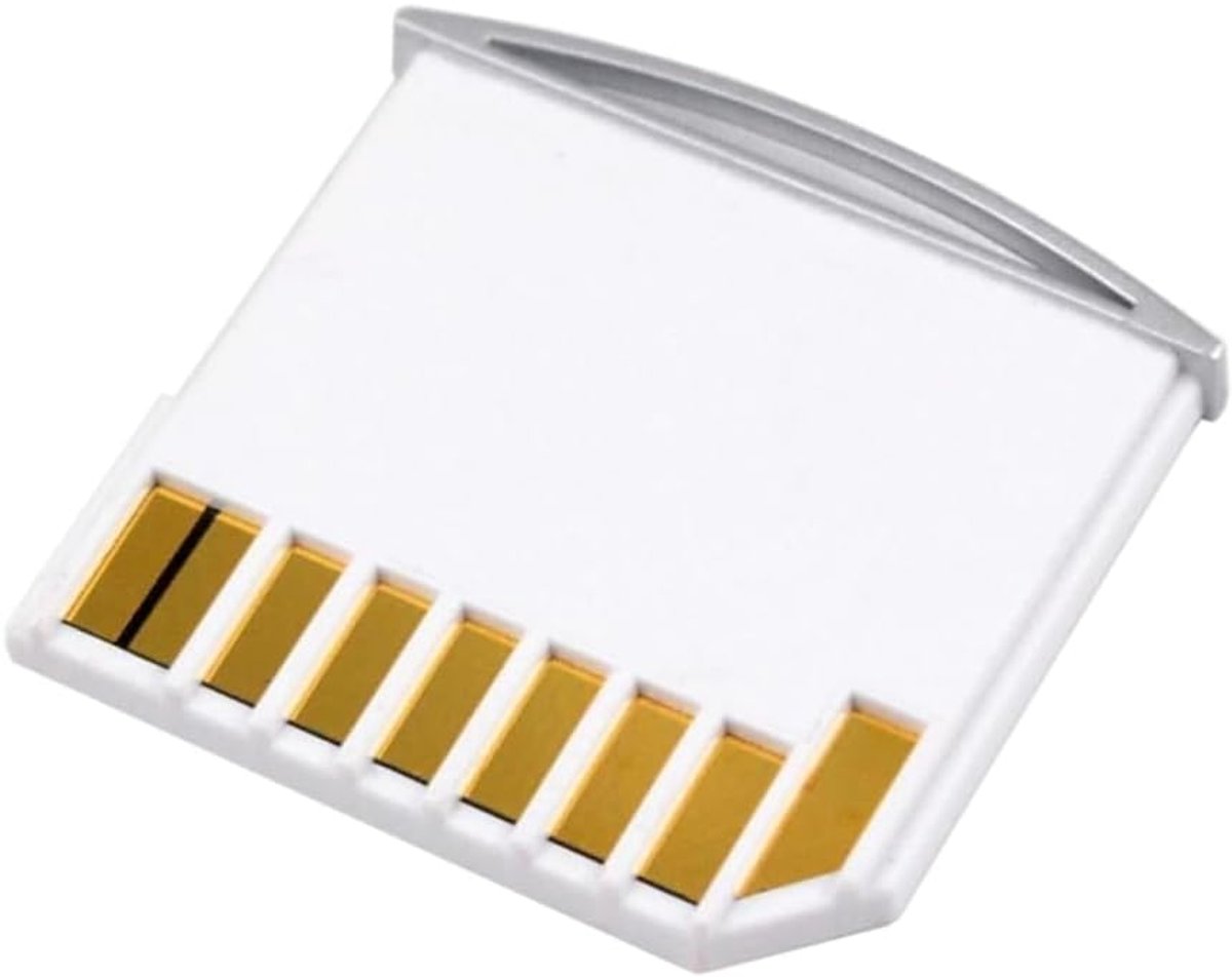 Micro SD TF naar SD Card Kit Mini Adapter voor Extra Opslag MacBook Air/Pro/Retina Wit