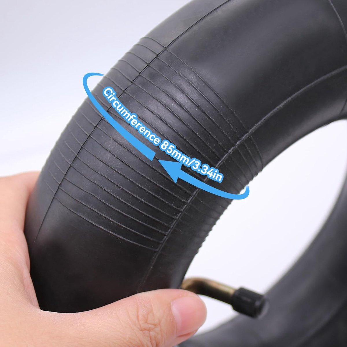 2x slang 3.00-4 voor steekwagenwiel 260 × 85 mm steekwagen & bolderwagen hoekventiel binnenslang luchtband rubberen slang steekwagenslang bandenslang vervangingsslang