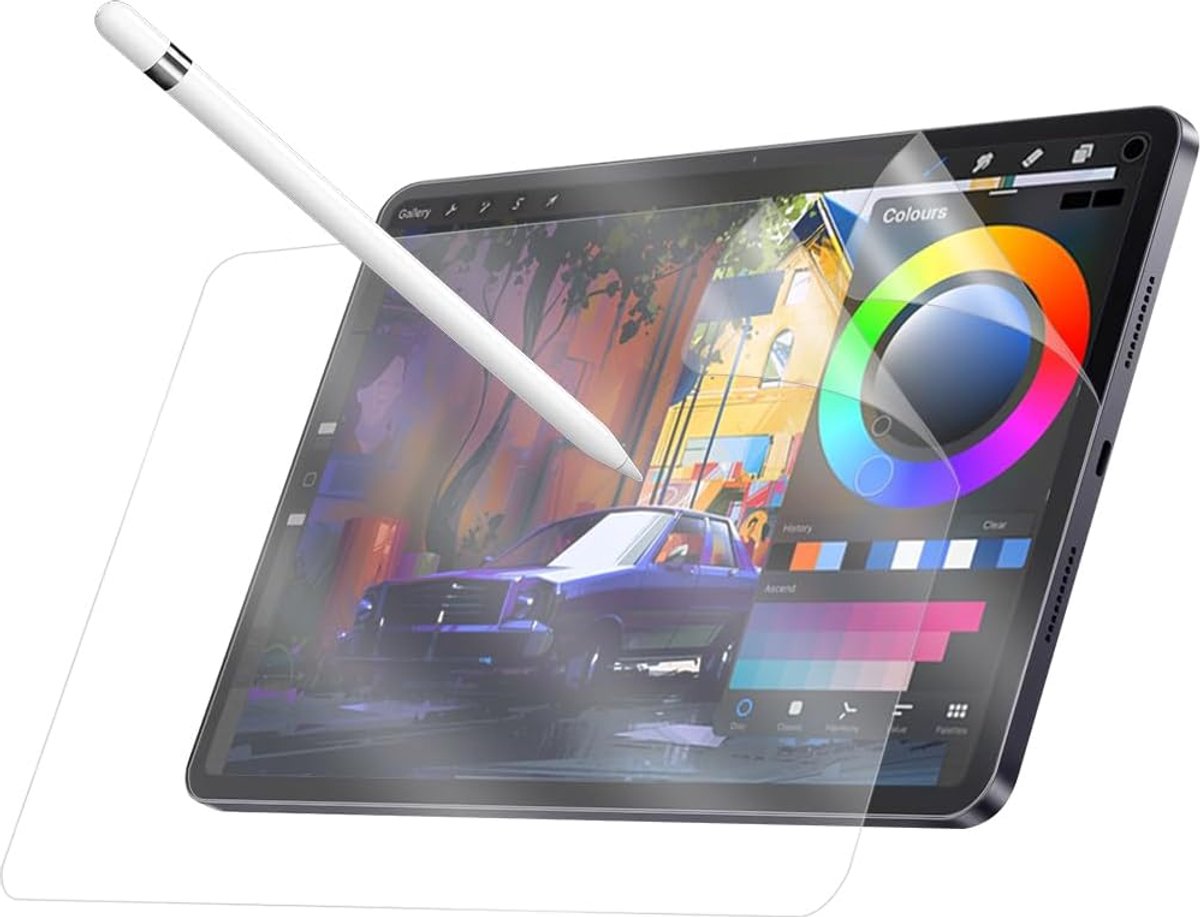 2 stuks papieren beschermfolie voor Xiaomi Pad 7/7 Pro 2025 11,2 inch | Matte papierfolie displayfolie voor tekenen, schrijven en notities maken zoals op papier