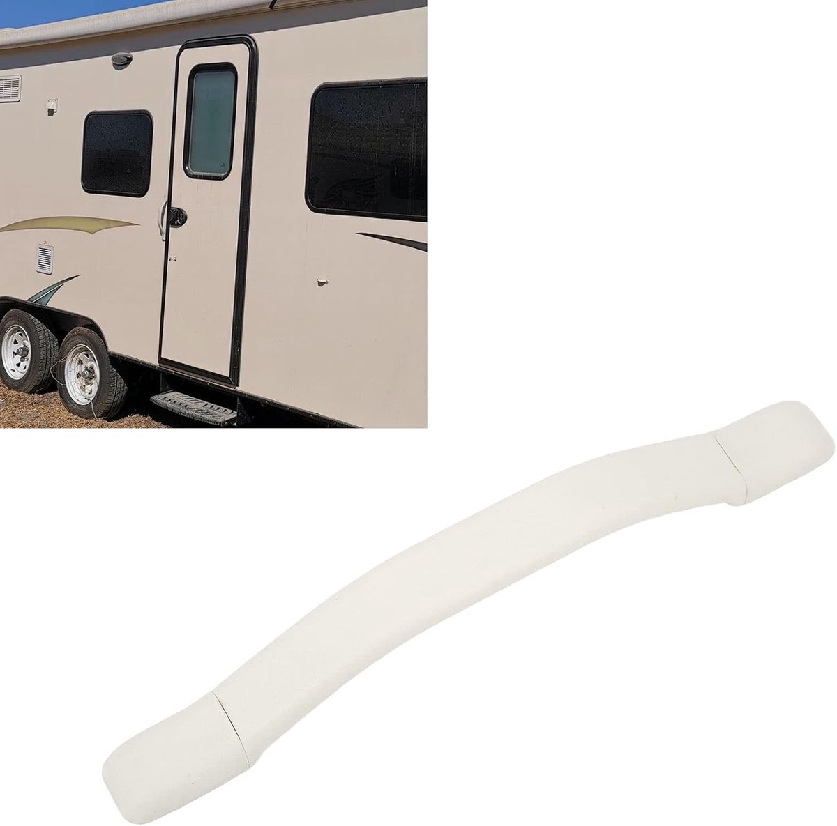 2 Stuks 280mm 11in Deur Assist Handvat Polypropyleen Entry Veiligheid Grab Bar Anti Slip voor Boot Marine Auto RV Spare Onderdelen