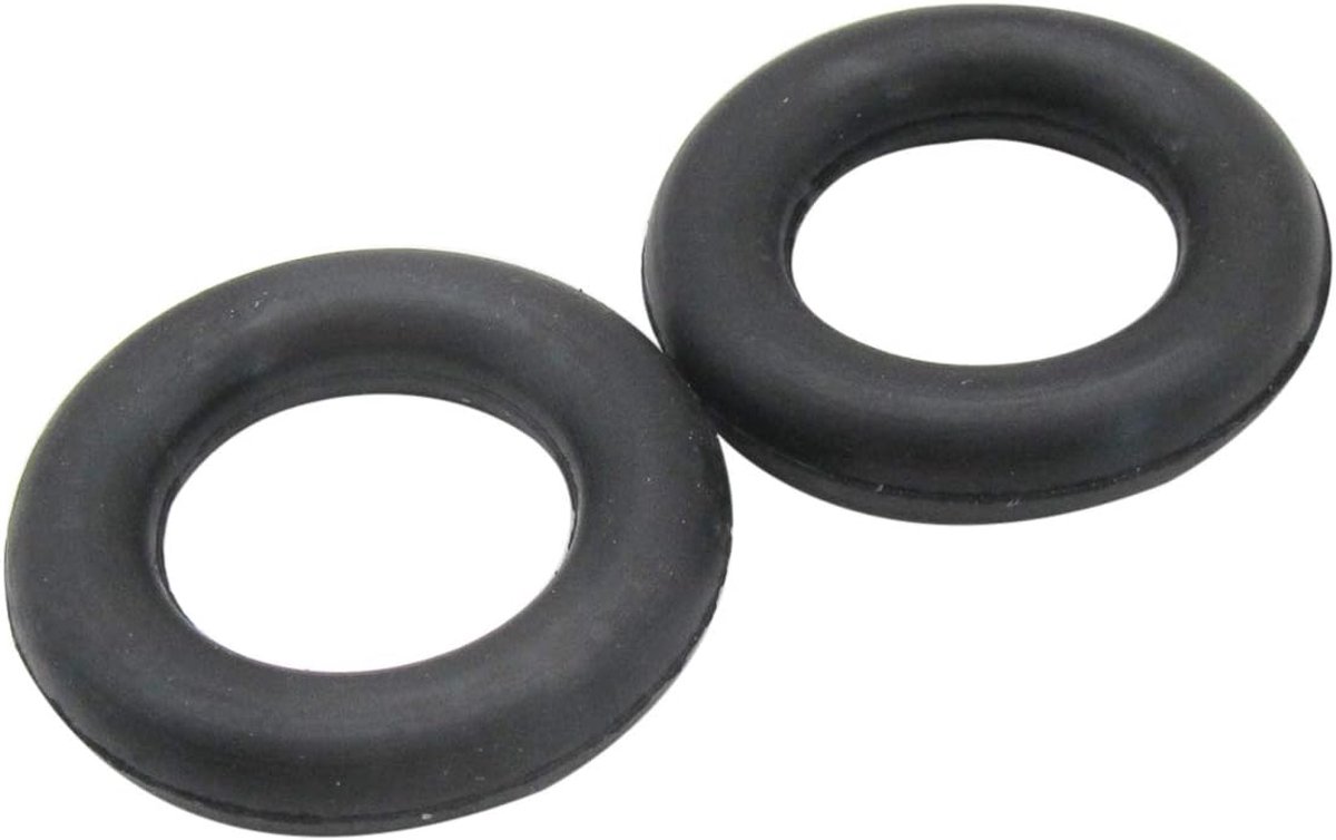 ckpsms 2 stuks rubberen bandenringen voor Singer 29-4, 29K51 wit 1477