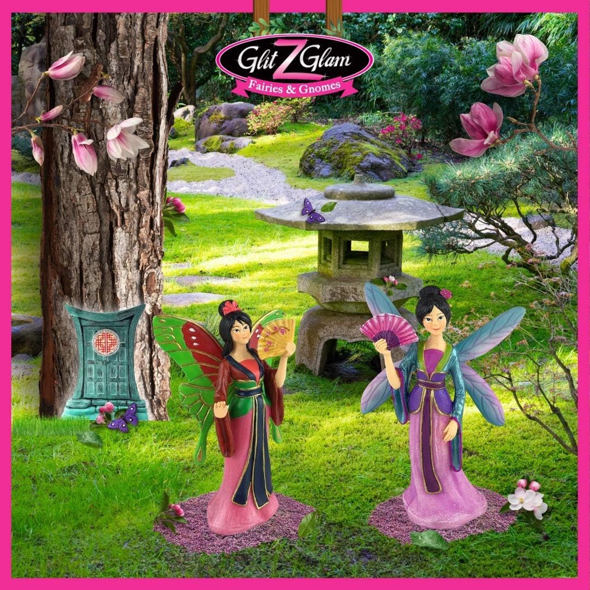Fairy Kai the Beautiful Asia Miniatuur Fairy voor je Fairy Garden / Miniatuur Tuin