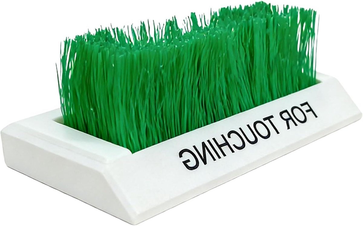 Nep Gras - Kunstplant Kunstgras - Tuin Decoratie - 3D Geprint Ontwerp - 18x7.5x12cm - Groen