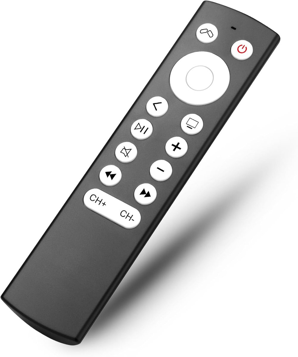 Vervanging voor Apple-4K-TV-Remote-Control,afstandsbediening voor Apple TV | GEEN Siri, GEEN spraakbediening, infraroodafstandsbediening, inclusief gebruikershandleiding, ABS-materiaal