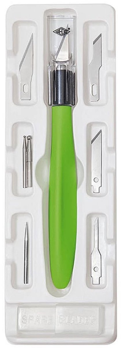 Omgoods - Comfortline Hobbymes Set - Inclusief 5 Precisie Messen en Embossing Pennen