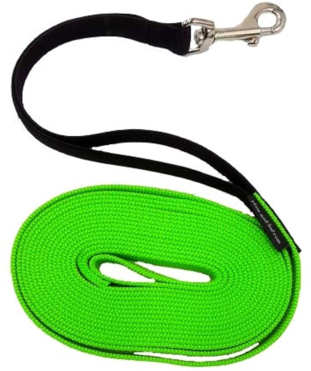 Omgoods - Flexibele Hond Leiband 30 m - Shockabsorberend - Neon Groen