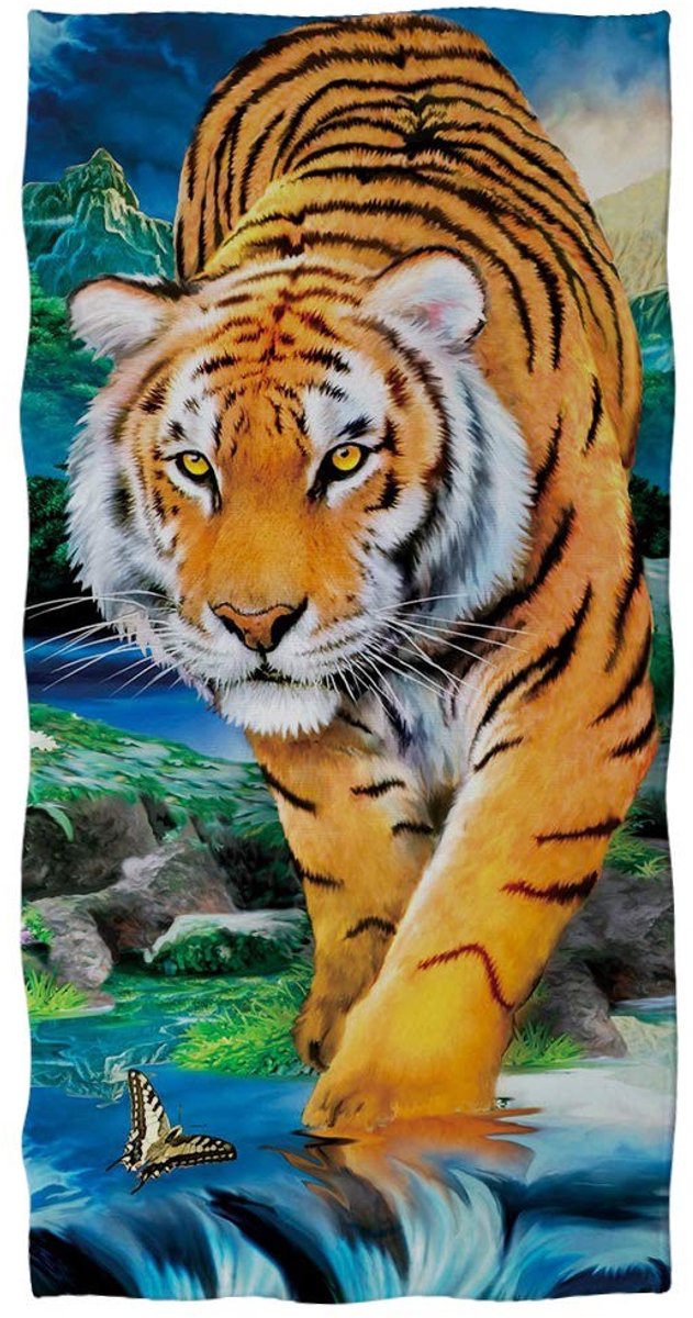 Omgoods - Zachte Badhanddoek Groot Formaat 150x75 cm van 100% Katoen