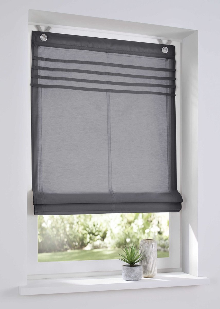 Omgoods - Romeinse Rollo Kessy - 100x140 cm, Geen Boren Nodig