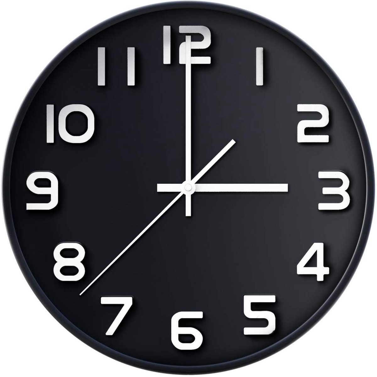 Omgoods - Wandklok 12 Inch - Stille Quartz Klok voor Thuis, Keuken, Kantoor en School