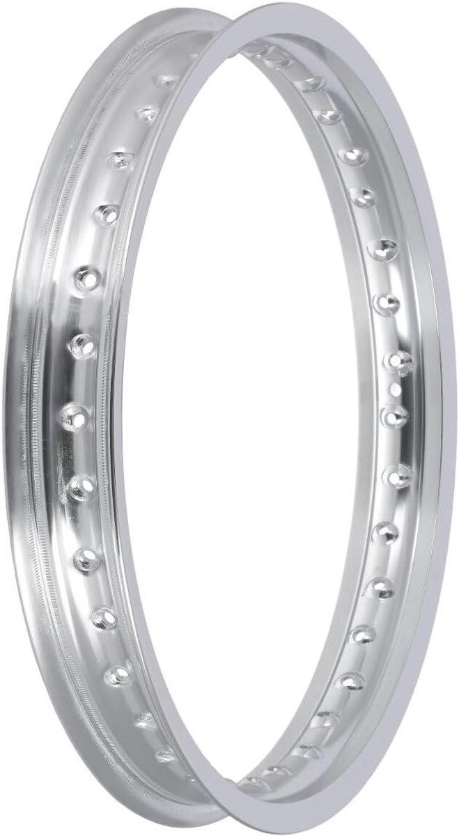 Aluminium Velg - Gepolijste Velg - Motor Tuning - Glanzend Aluminium - 17 Inch - Aluminiumkleuren
