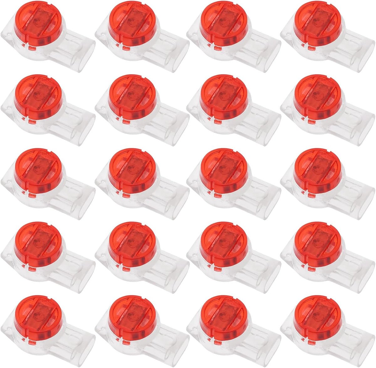 UR2-kabelconnectoren, 100 stuks, UR2, K3-knop, telefoondraad, connectoren, compatibel met Gardena, compatibel met Bosch, compatibel met Husqvarna