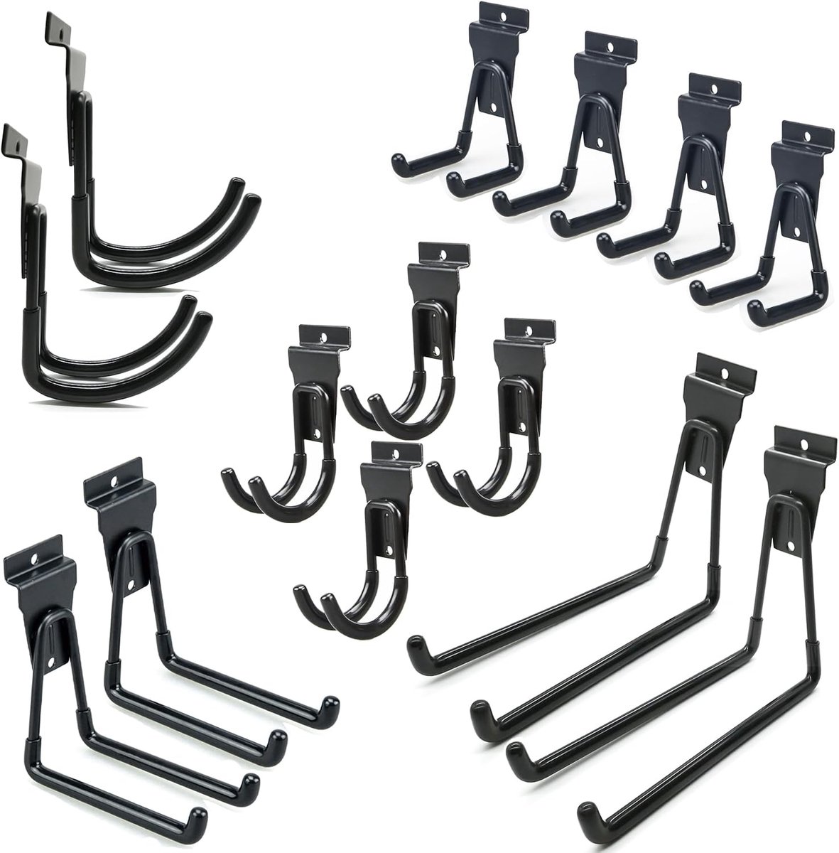 Haken, garagelamellenwandaccessoires, Multi Size