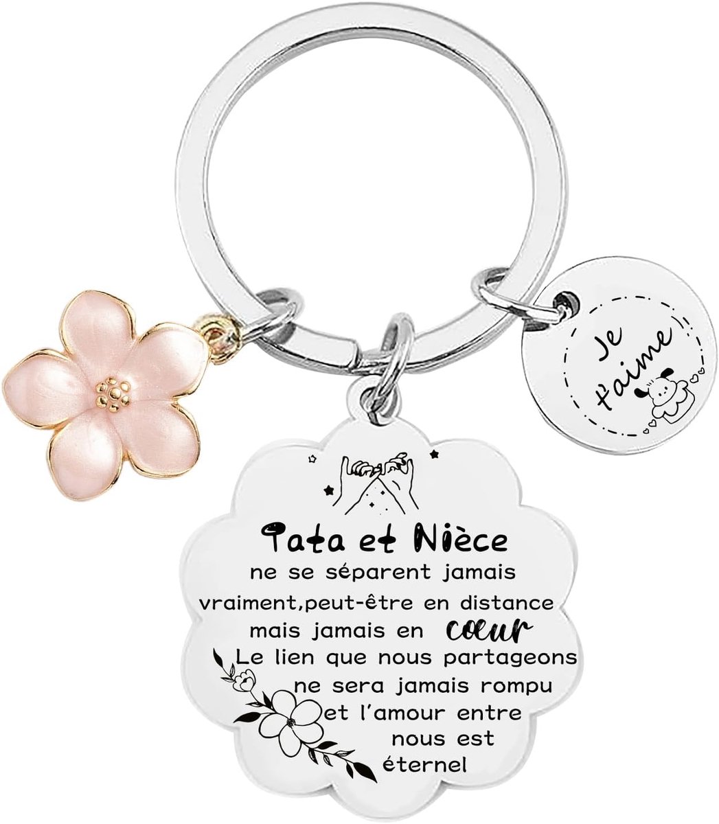 Nichtje Sleutelhanger Nichtje Nichtje Cadeau voor Mijn Nichtje Cadeau