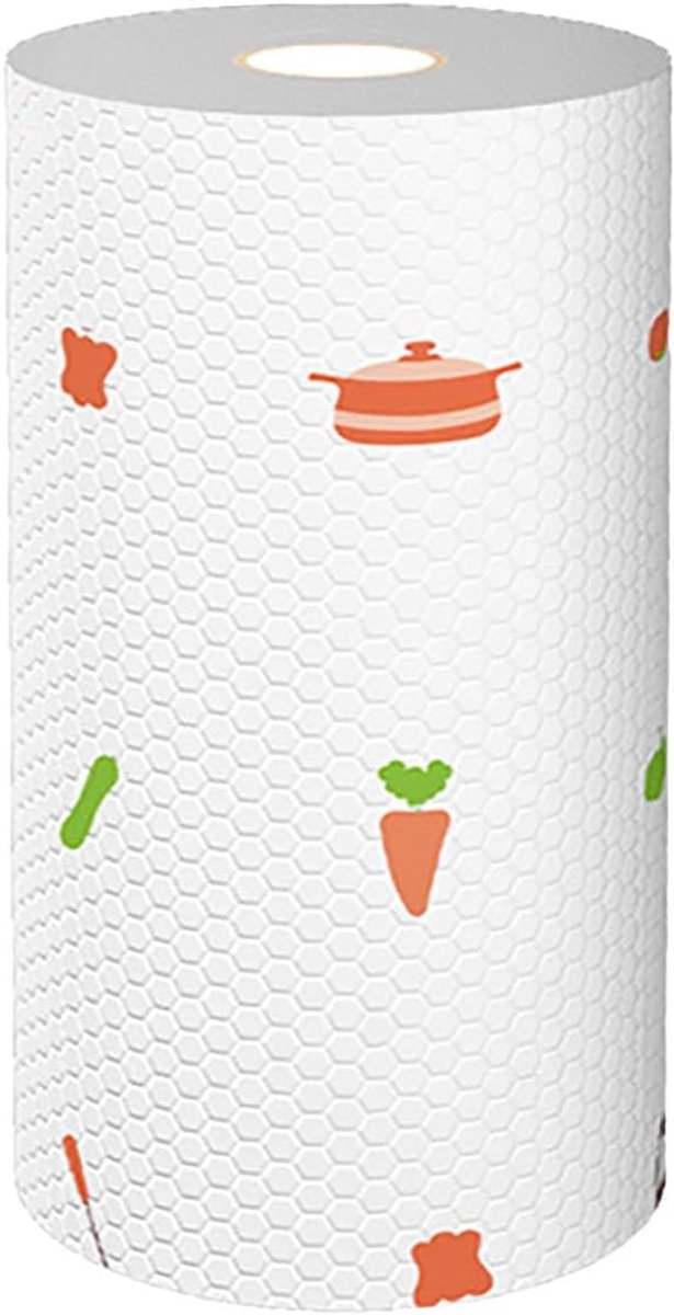 Keukenpapier Handdoeken 50PCS - Enkelvoudig Gebruik - Polyester Doek - SnelShoppen