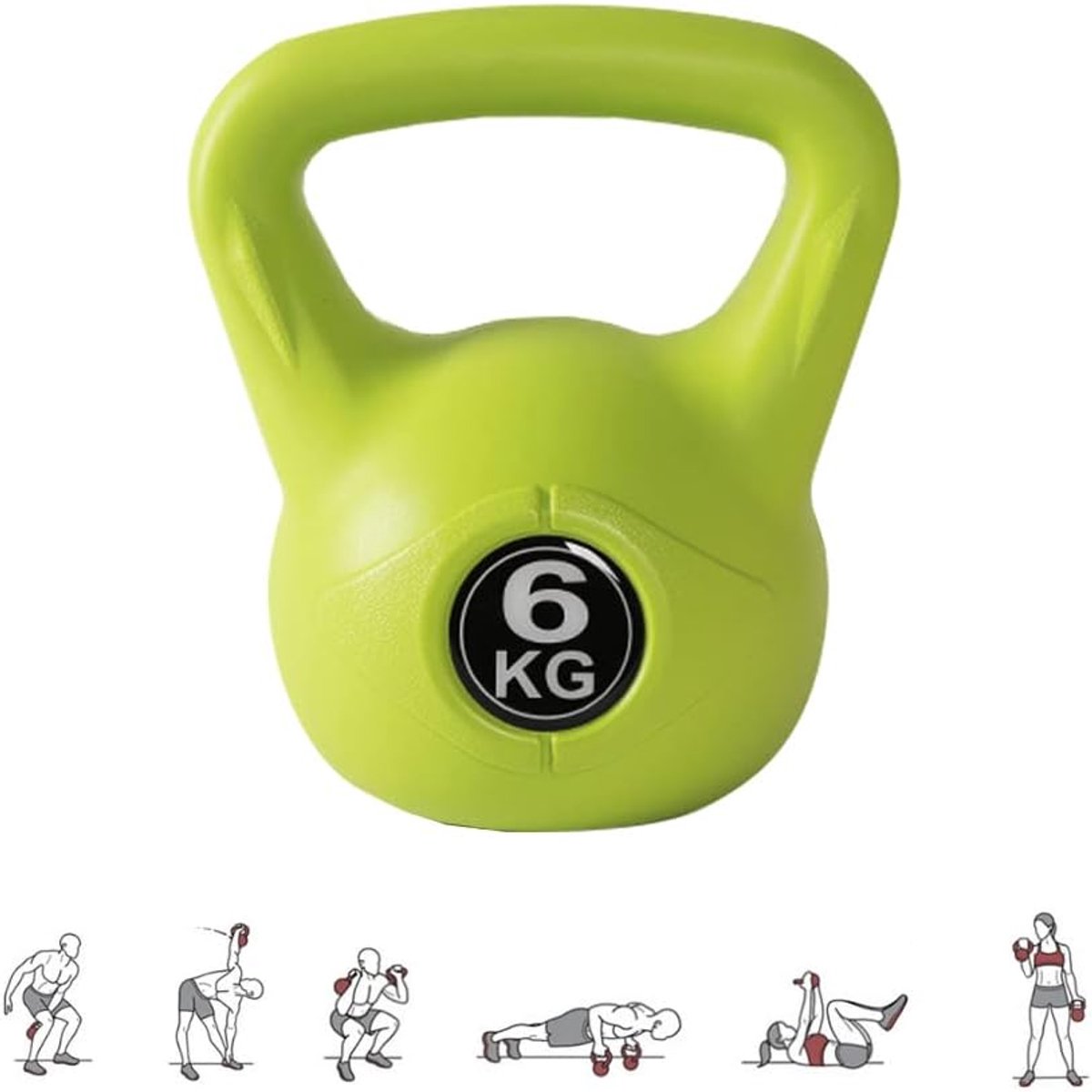 Kettlebell-Gewicht met Ergonomische Handgreep, Kettlebell-Halter voor