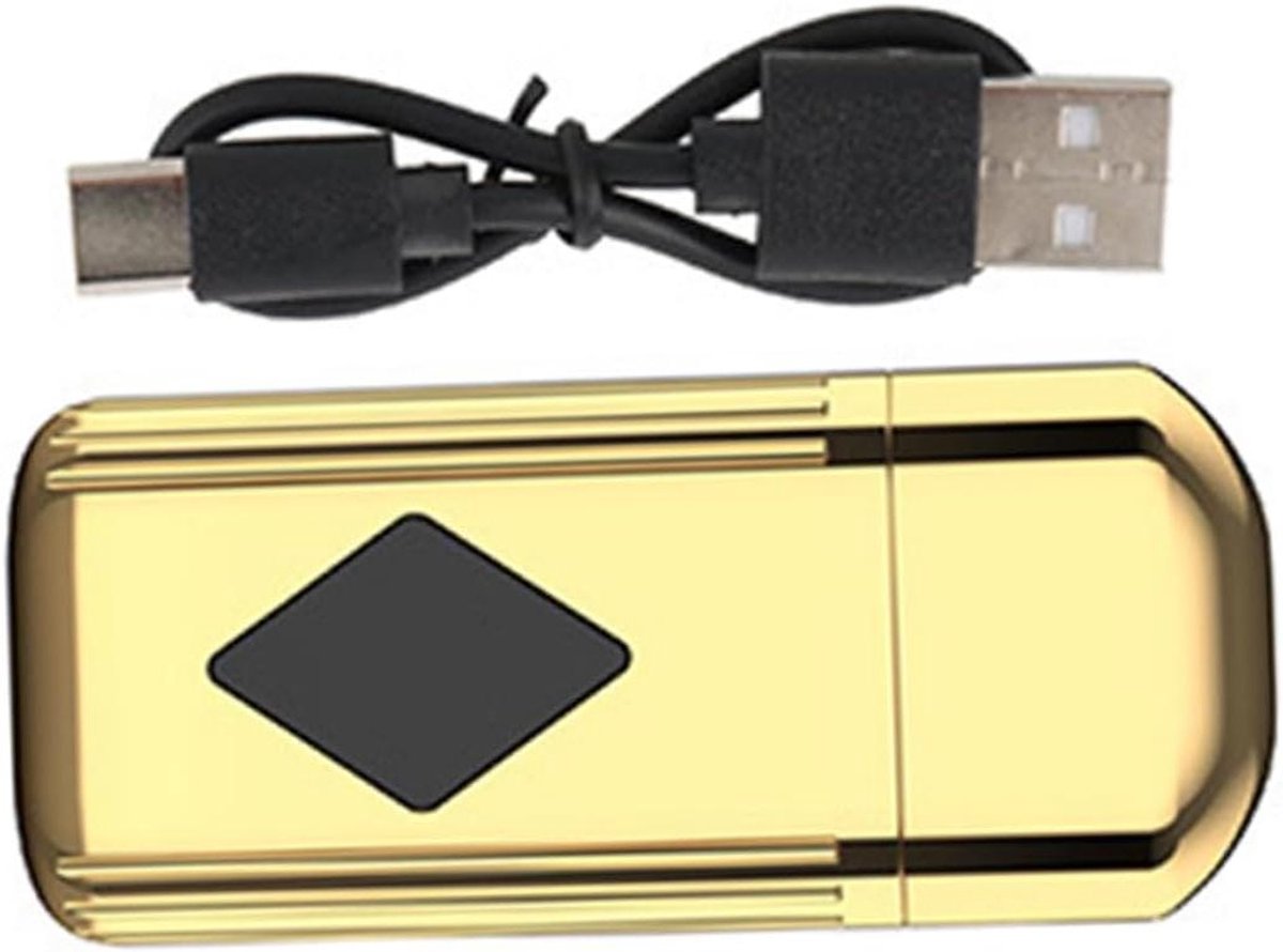 Compacte Trimmer - Gezichtsreiniger - Persoonlijke Verzorging - USB Oplaadbaar - 78 x 35 cm - Goud