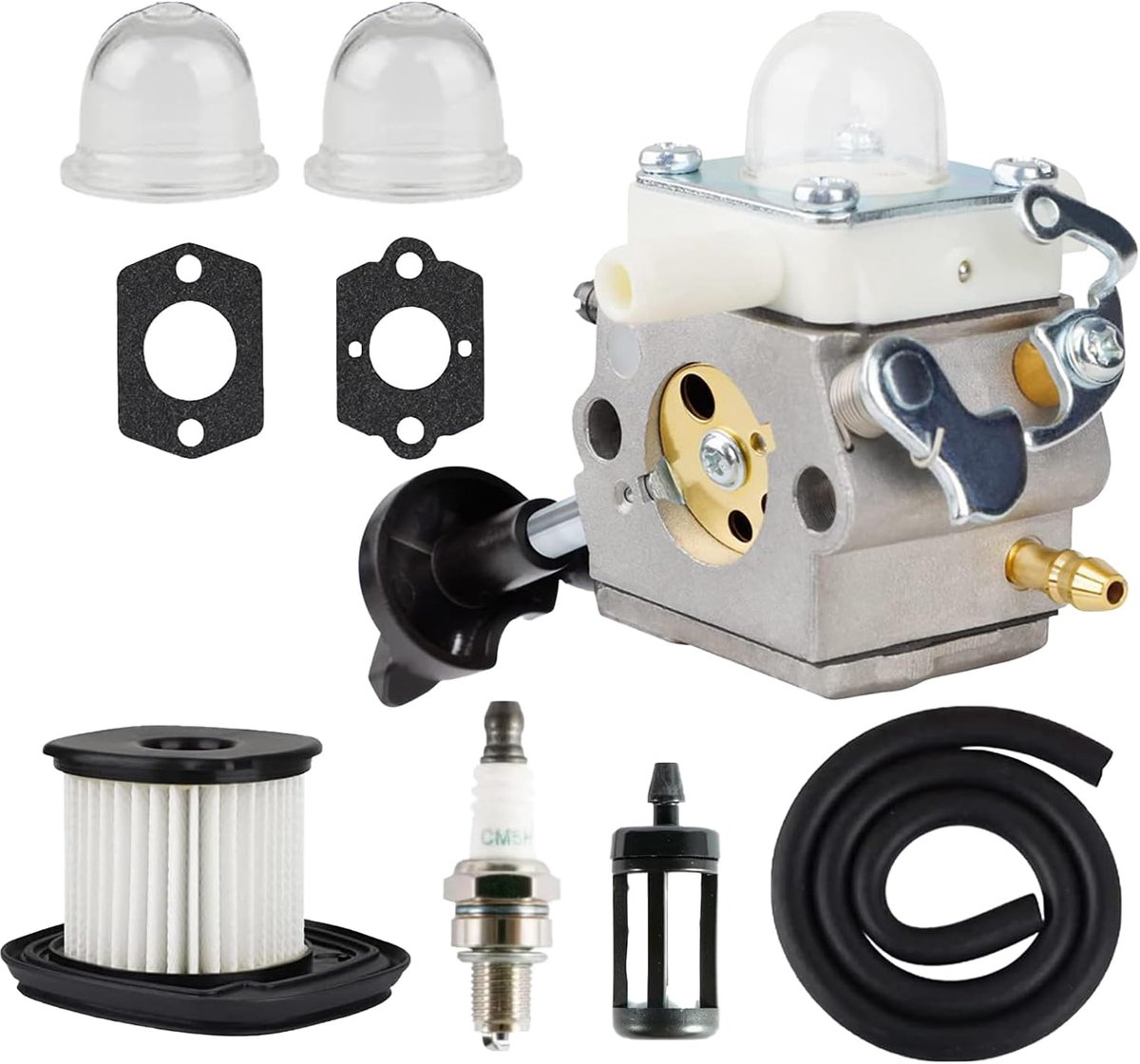 Carburateur voor BG86CE BG86Z BG86CEZ Bladblazer Carb SH86 Carburateur Vervangen voor Zama C1M-S261B, Carburateur OEM 4241 120 0616 met Luchtfilter Vervangende Onderdelen Kit